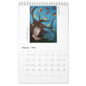 Surreal Dreamweaver Calendar Kalender (Feb 2026)