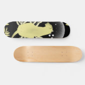 Surreal Dreamweaver Lion Wild Animal Moon Illustra Persoonlijk Skateboard (Horizontaal)