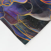 Surreal Eagle Fleece Deken (Hoek)