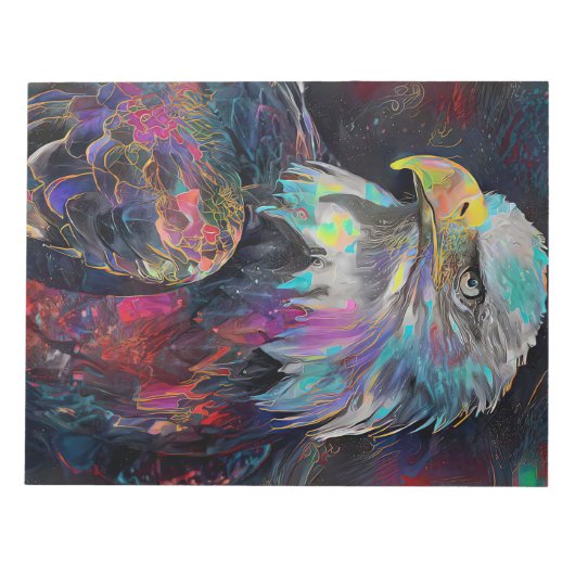 Surreal Eagle Notitieblok (Voorkant)