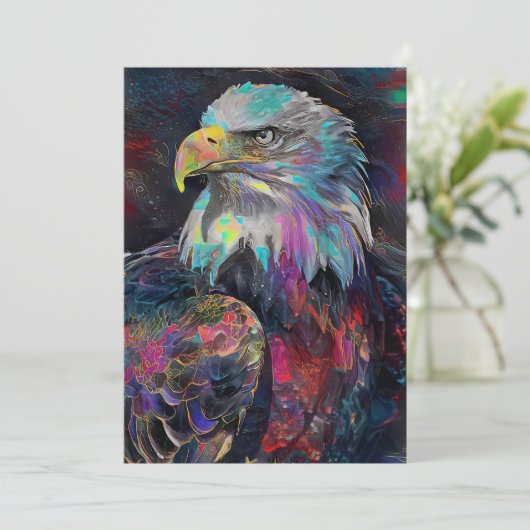 Surreal Eagle Save The Date (Staand voorkant)