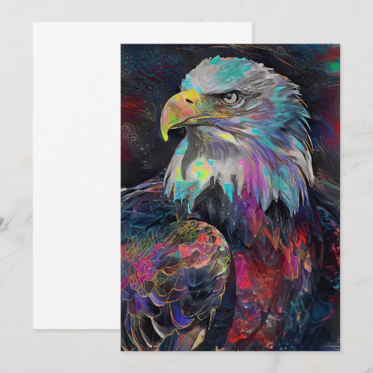 Surreal Eagle Save The Date (Voorkant / Achterkant)