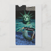 Surreal Eat the Rich Collage Briefkaart (Voorkant)