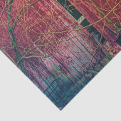 Surreal en Prachtige Red Barn Tissue Paper Tissuepapier (Detail)