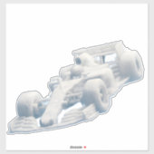 Surreal extra grote vinyl sticker (Vel)