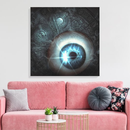 Surreal Eye Canvas Afdruk (Insitu (Woonkamer))
