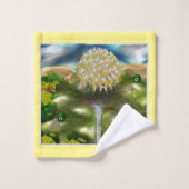 Surreal Eyes Dream of Dandelions Bad Handdoek (Wasdoekje)