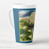 Surreal Eyes Dream of Dandelions Latte Mok (Linkerhoek)