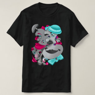 Surreal Faces & Jigsaw Puzzle Mannen T-shirt