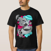 Surreal Faces & Jigsaw Puzzle Mannen T-shirt (Voorkant)