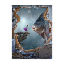 Surreal Fantastisch landschap