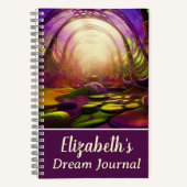 Surreal Fantasy Art Bedside Lucid Dream Journal Notitieboek (Voorkant)