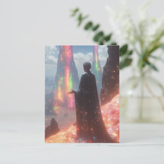 Surreal fantasy briefkaart (Staand voorkant)