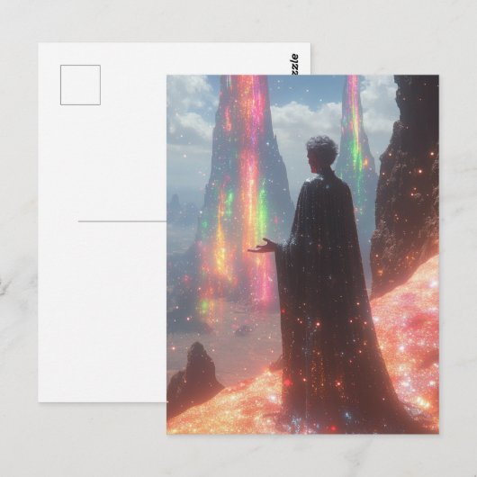 Surreal fantasy briefkaart (Voorkant / Achterkant)