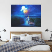 Surreal Fantasy Child Canvas Afdruk (Insitu (Slaapkamer))