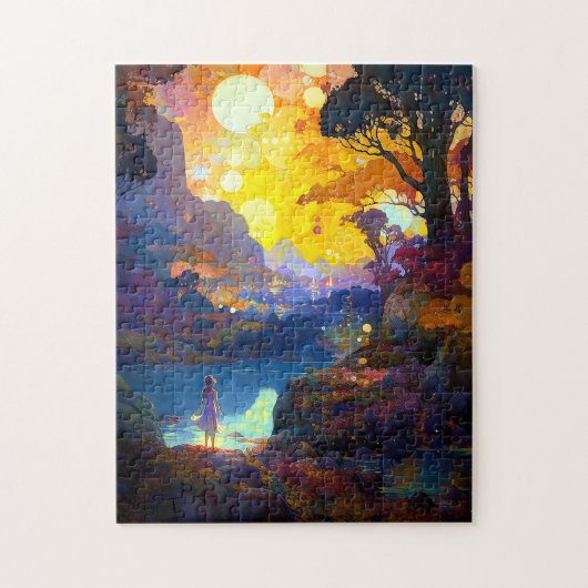 Surreal Fantasy Landscape Art Legpuzzel (Verticaal)