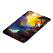 Surreal Fantasy Landscape Art Magneet (Linkerzijde)