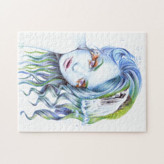 Surreal Fantasy Portret art Legpuzzel (Horizontaal)