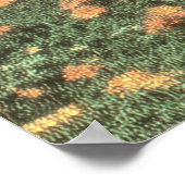 Surreal female portrait with retro sunglasses poster (Hoek)