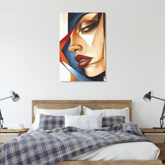Surreal Femininity Canvas Afdruk (Insitu (Slaapkamer))