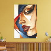 Surreal Femininity Canvas Afdruk (Insitu (Woonkamer))