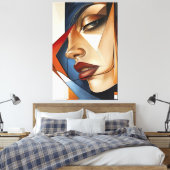Surreal Femininity Canvas Afdruk (Insitu (Slaapkamer))