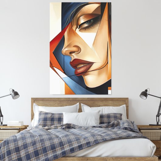 Surreal Femininity Canvas Afdruk (Insitu (Slaapkamer))