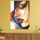 Surreal Femininity Canvas Afdruk (Insitu (Woonkamer))