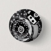 Surreal Film Reel Ronde Button 3,2 Cm (Voorkant)