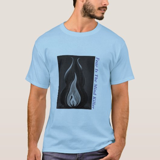 Surreal Flame Vector Art - 4K Render voor T-shirts (Voorkant)
