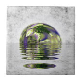 Surreal Floating Bonsai Tree Tegel Tegeltje (Voorkant)