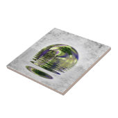 Surreal Floating Bonsai Tree Tegel Tegeltje (Zijkant)