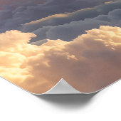 Surreal Floating Cliffs With Waterfalls Poster (Hoek)