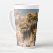 Surreal Floating Islands With Golden Trees Latte Mok (Linkerhoek)