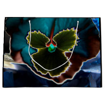 Surreal Floral Print Gift Bag