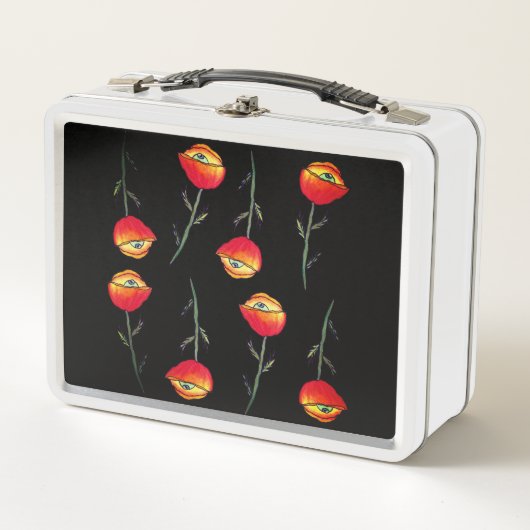 Surreal Flowers Lunchbox (Voorkant)