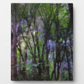 Surreal Forest met milde lampjes Fotoplaat (Voorkant)