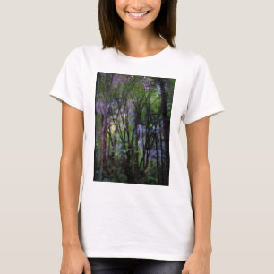 Surreal Forest met milde lampjes T-shirt