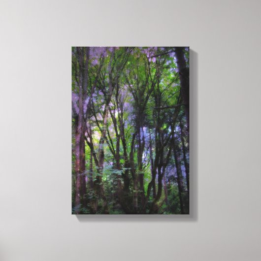 Surreal Forest Wrapped Canvas Afdruk (Voorkant)