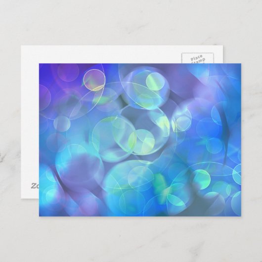 Surreal Fractal Abstract Design Briefkaart (Voorkant / Achterkant)