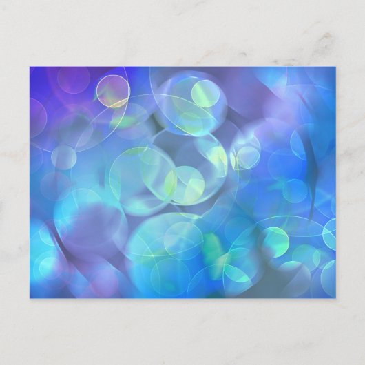 Surreal Fractal Abstract Design Briefkaart (Voorkant)