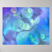 Surreal Fractal Abstract Design Poster (Voorkant)