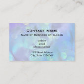 Surreal Fractal Abstract Design Visitekaartje (Achterkant)