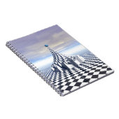 Surreal Fractal Tower Notitieboek (Rechterzijde)