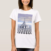 Surreal Fractal Tower T-shirt (Voorkant)