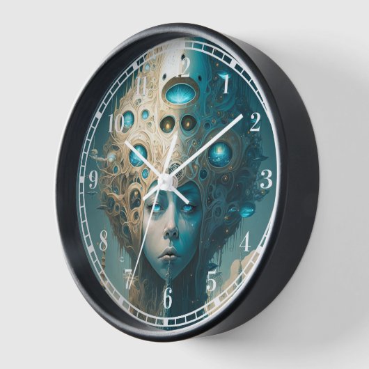 Surreal Futuristic Alien Woman Lanscape (Hoek)