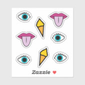 Surreal gaat Pop! Sticker (Vel)