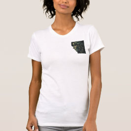 Surreal Geometric Woman Cubist Art T-shirt