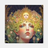Surreal Goddess Fantasy Art Magneet (Voorkant)