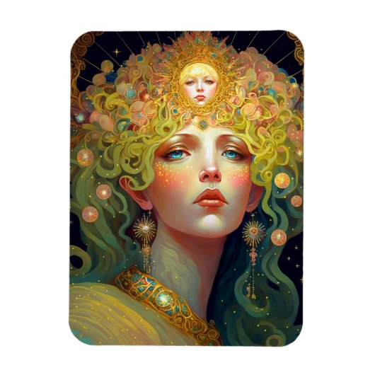Surreal Goddess Fantasy Art Magneet (Verticaal)